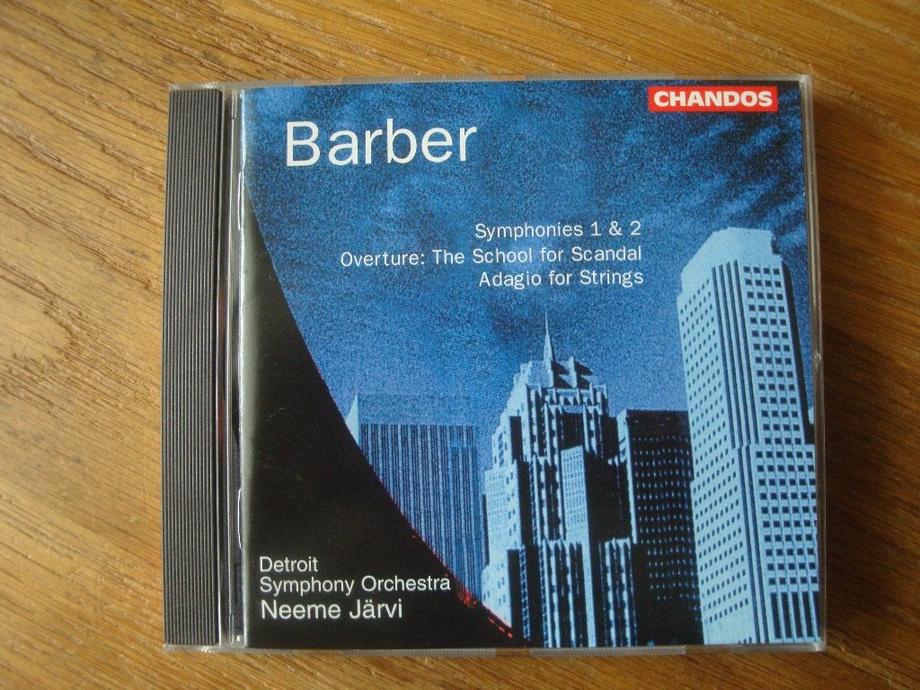 Barber: Symfonieën 1 & 2, Overture, Adagio for Strings, Symfonie, Overige componisten, Modernisme tot heden, Ophalen of Verzenden