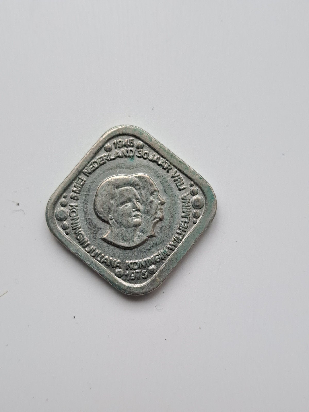 5 cent penning, 1945-1975, 30 jaar vrij., Ophalen of Verzenden, Overige materialen