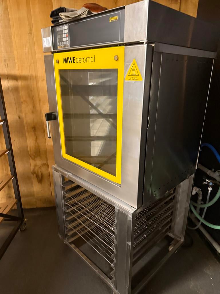 MIWE aeromat oven onderstel afbakoven bakkerij oven 8 rekken, Ophalen, Gebruikt, Ovens, Magnetrons en Steamers