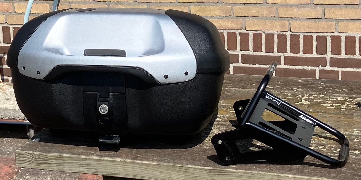 Topkoffer Hepco & Becker, Ophalen of Verzenden, Zo goed als nieuw