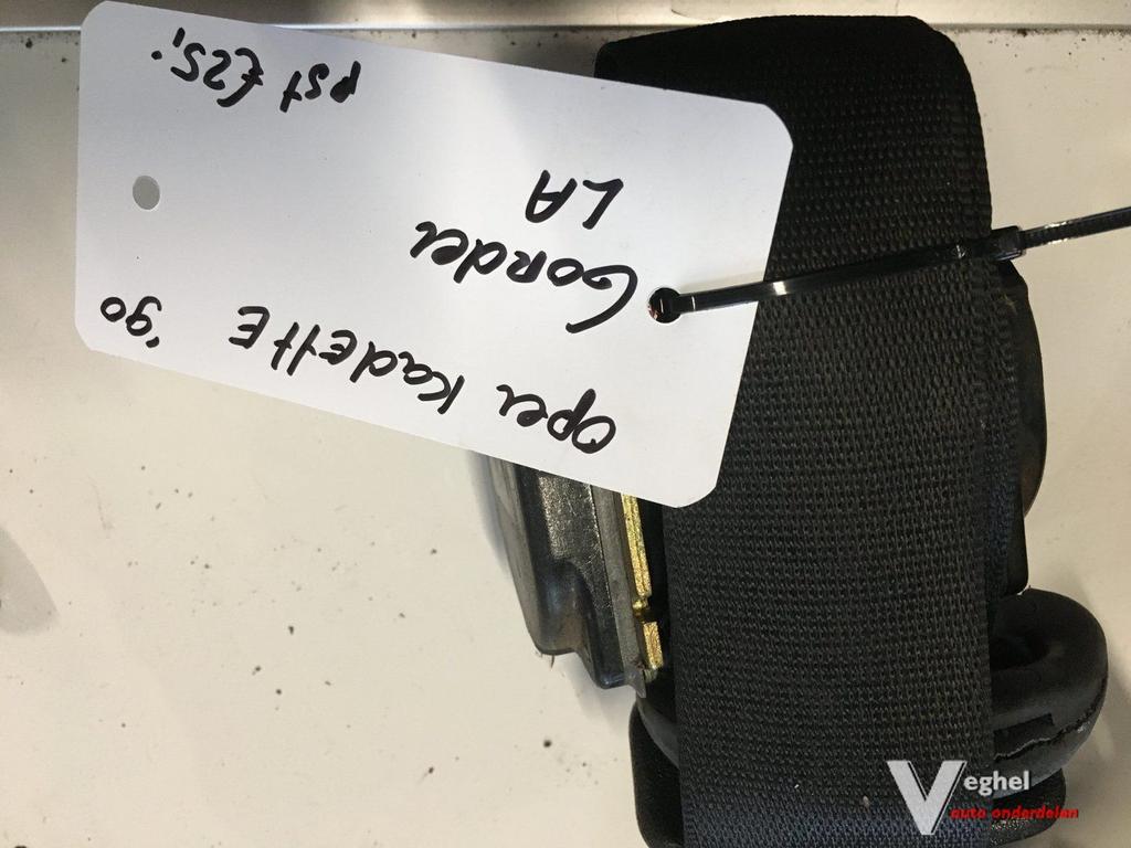 Opel Kadett E 1990 Sedan Gordel  Rechtsvoor Linksachter Rech, Auto-onderdelen, Interieur en Bekleding, Gebruikt, -, -, Ophalen of Verzenden