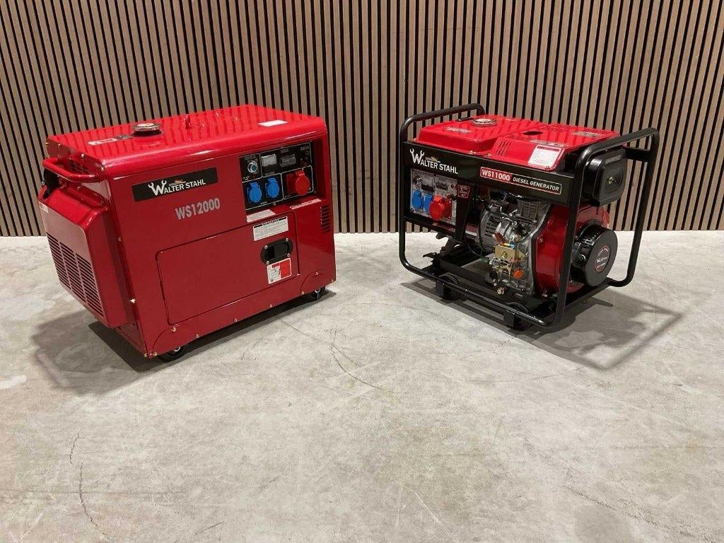Diesel Aggregaat Walter Stahl WS11000 of WS12000 ‼️, Ophalen, Dieselolie, Geluidgedempt, Nieuw
