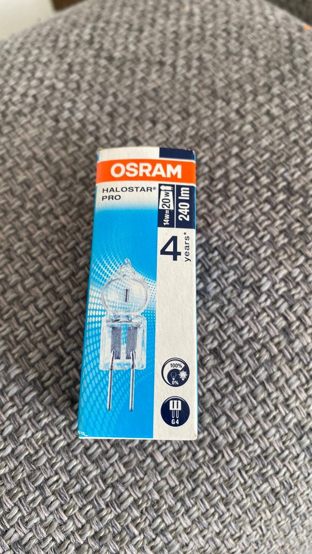 Osram halogeen 20 wat, Osram, Nieuw, Ophalen of Verzenden, G4