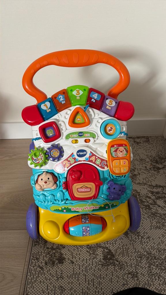 VTech loopwagen, Kinderen en Baby's, Speelgoed | Vtech, Ophalen, Zo goed als nieuw, 6 maanden tot 2 jaar