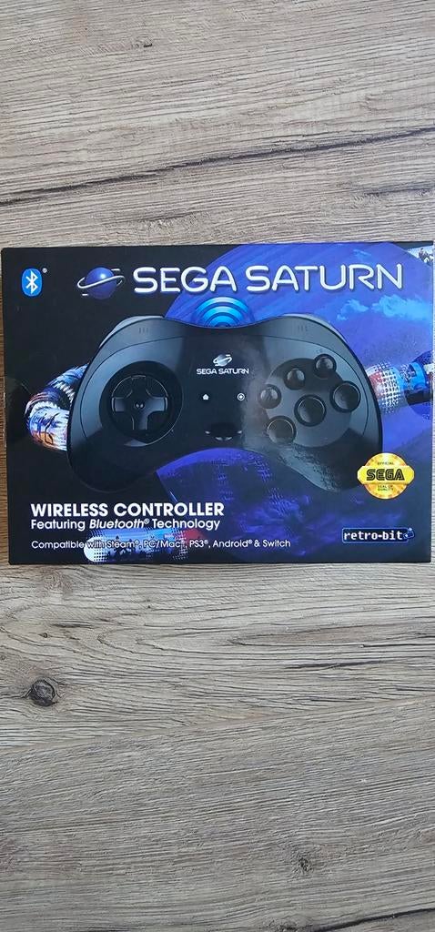 Sega Saturn Bluetooth Controller, Ophalen of Verzenden, Nieuw, Met 1 controller, Saturn of Dreamcast