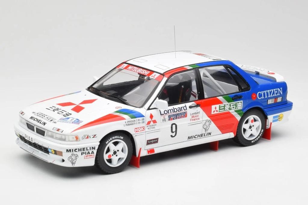 Mitsubishi Galant VR-4 RAC Rally 1990, 1/18, IXO, Overige merken, Auto, ., IXO
