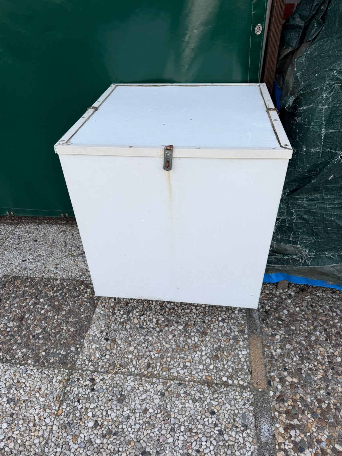 Aluminium disselbak, Ophalen, Gebruikt