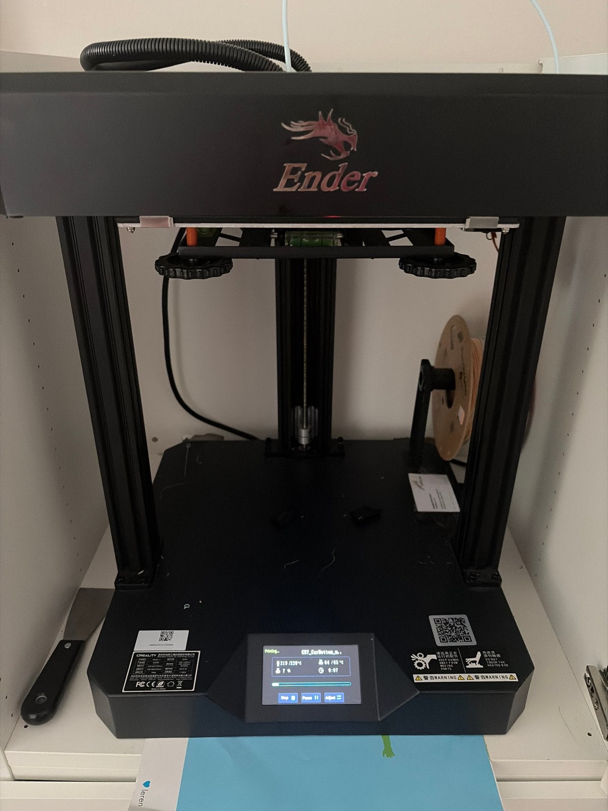 Creality Ender 7 3D-printer, Computers en Software, Ophalen, Gebruikt, Filament