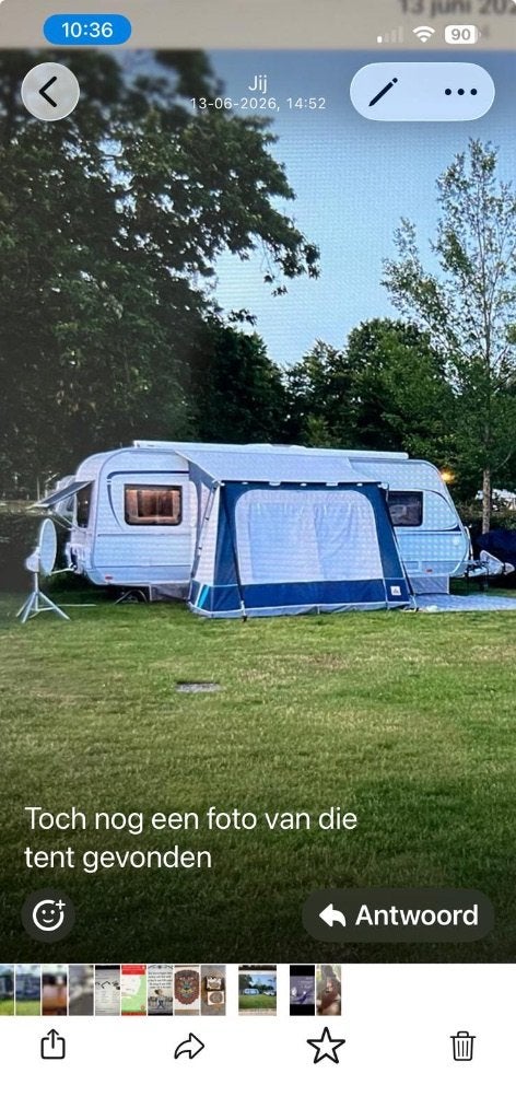 Dorema Mistral all season deeltent, Ophalen, Gebruikt, Dorema