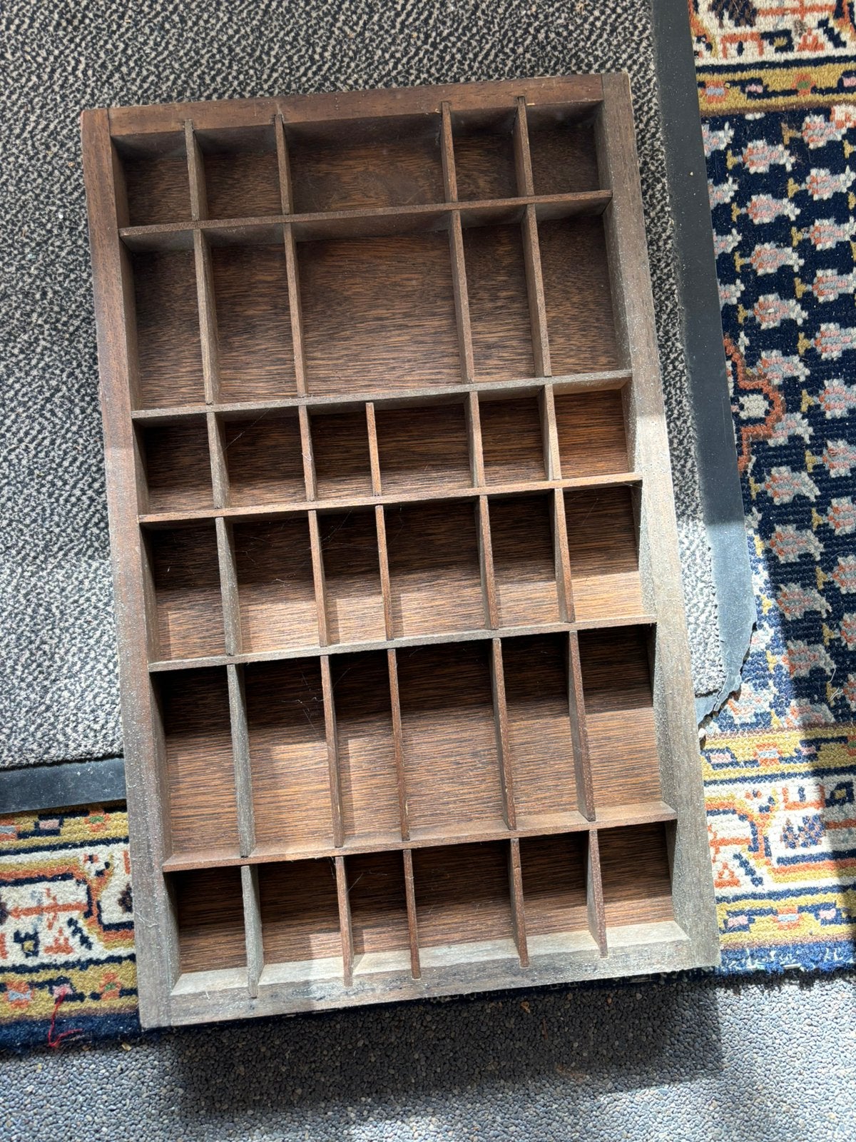Houten letterbak, Huis en Inrichting, Ophalen of Verzenden, Zo goed als nieuw