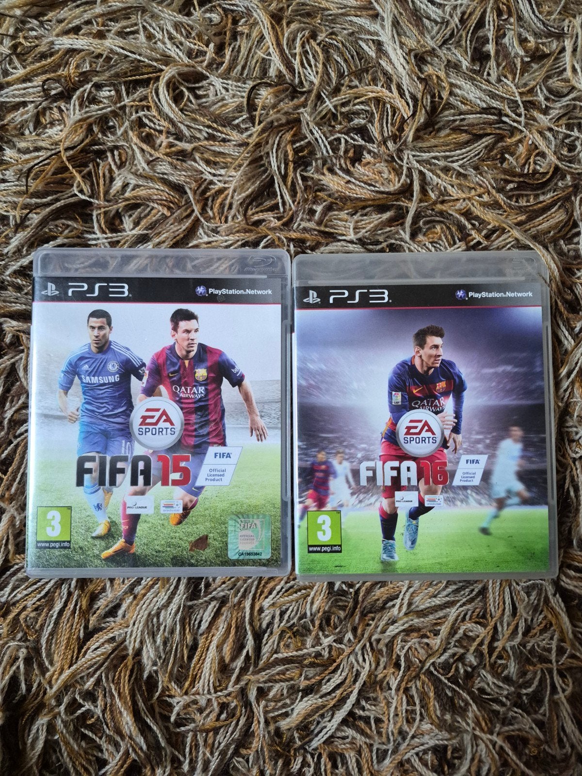 FIFA 15 & FIFA 16 PS3, Spelcomputers en Games, Games | Sony PlayStation 3, Ophalen, Zo goed als nieuw, Eén computer, Sport
