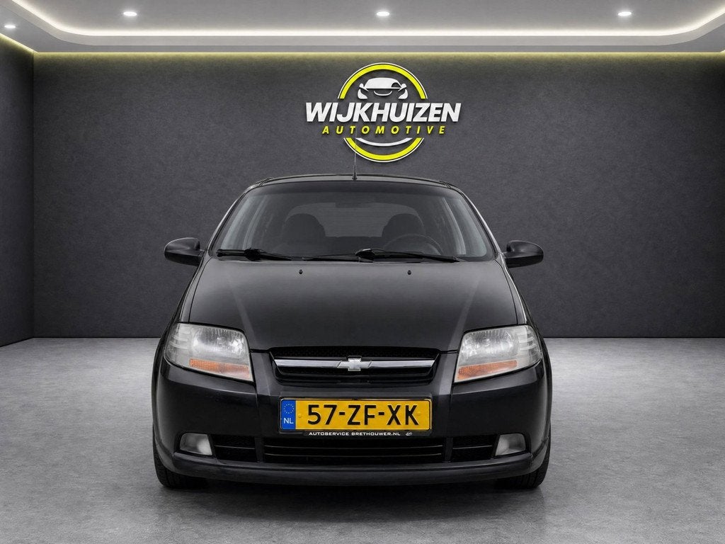 Chevrolet Kalos 1.2 Pure in Nette Staat ! Nieuwe APK ! 116.5, Auto's, Chevrolet, Voorwielaandrijving, 1150 cc, Stof, Zwart