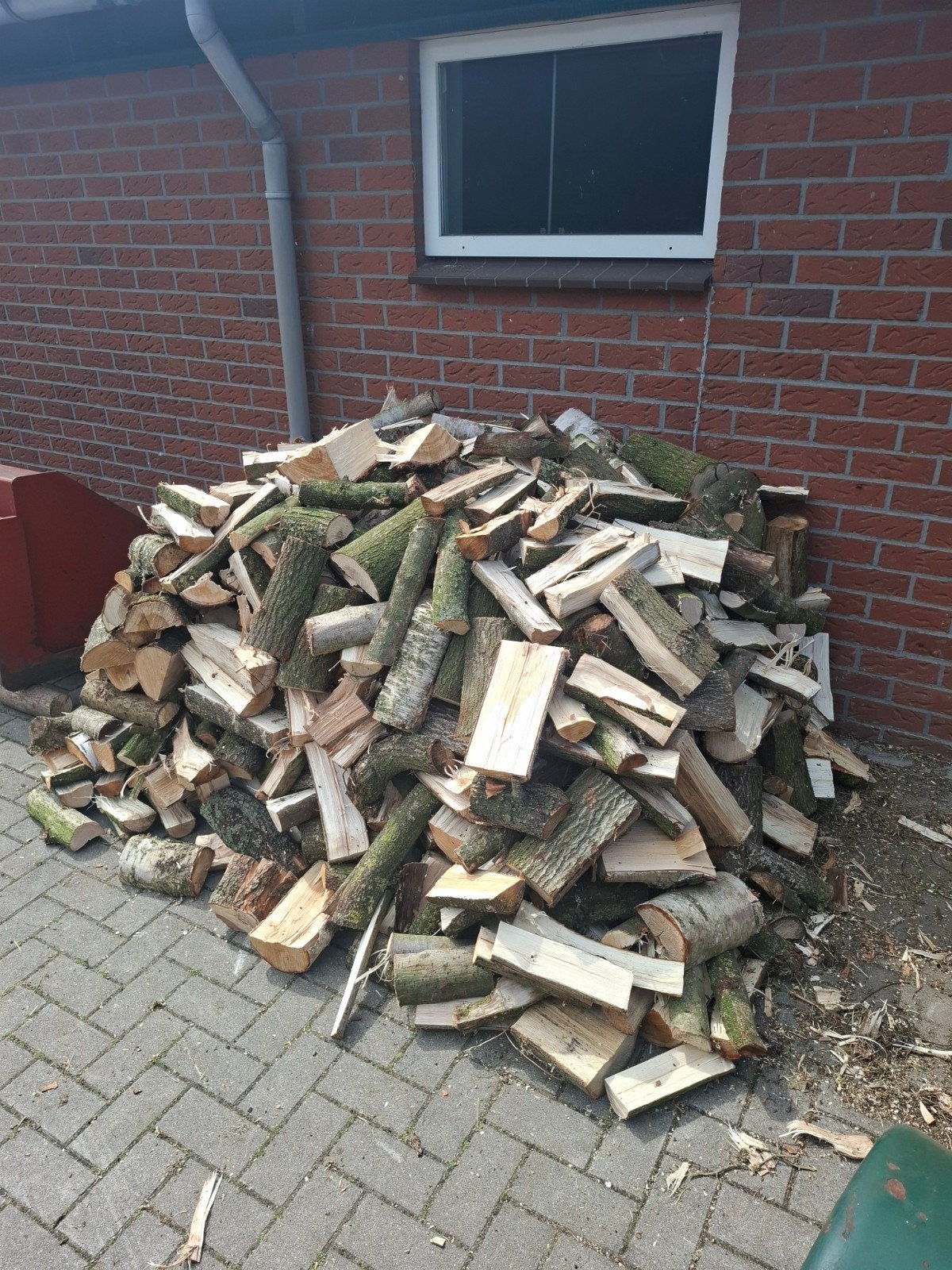 Brandhout, ruim 1m3, kan geladen worden, Tuin en Terras, Ophalen of Verzenden