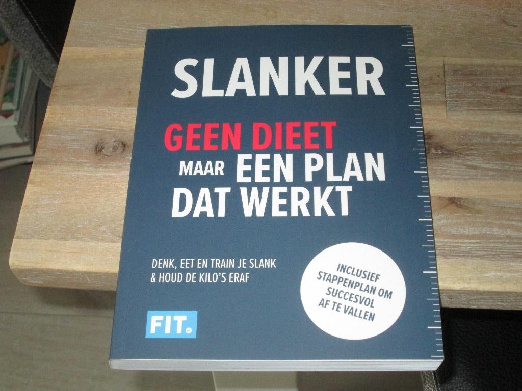 slanker geen dieet maar een plan dat werkt, Boeken, Ophalen of Verzenden, Nieuw