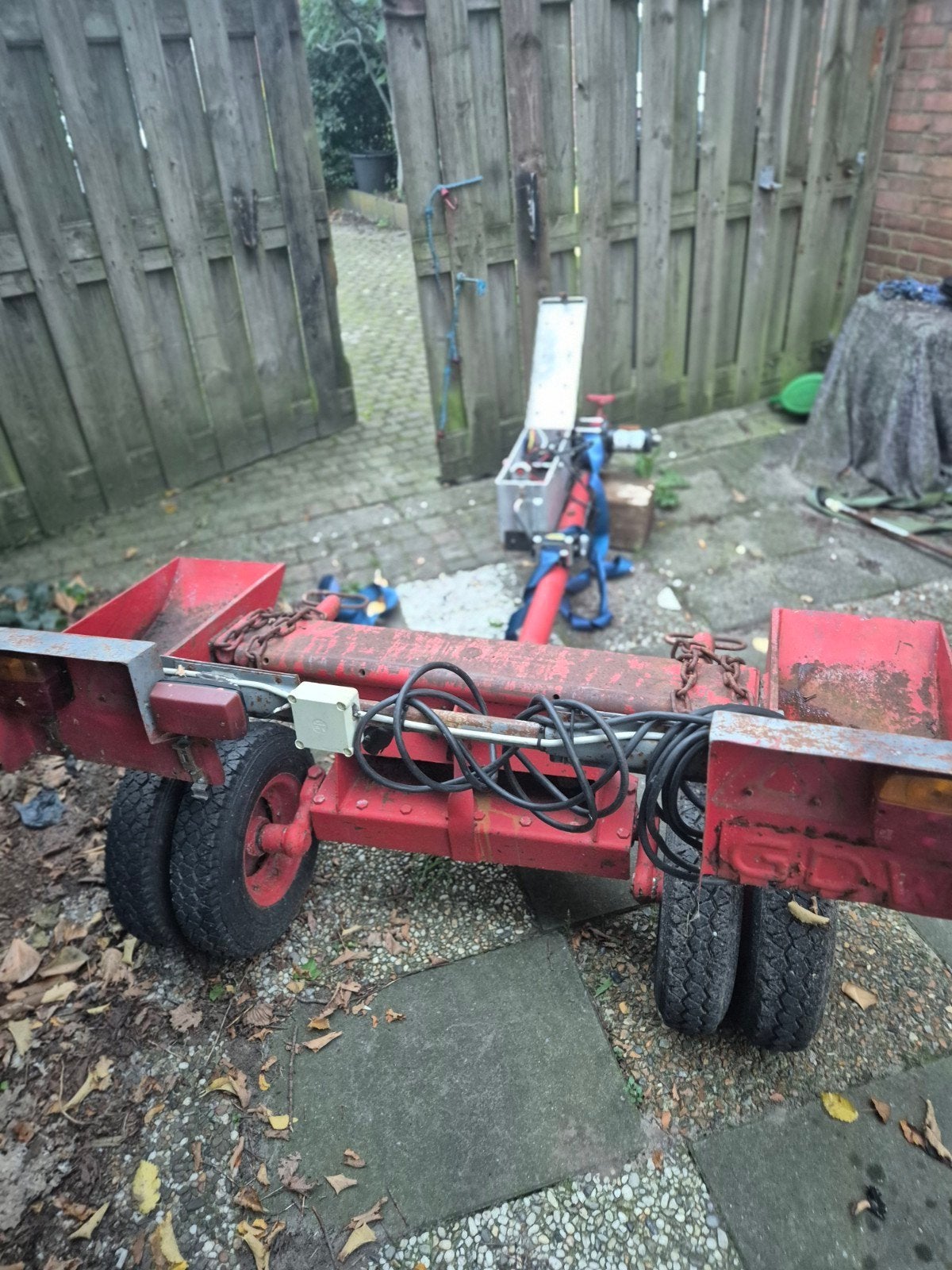 sleepdolly  auto dolly, Ophalen