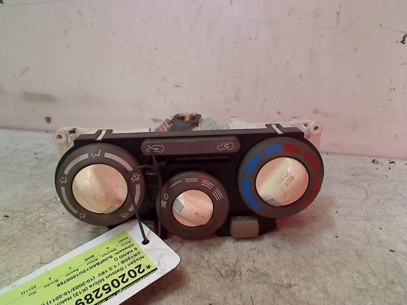 Bedieningspaneel Verwarming Nissan Micra (K12) 27515AX720, Gebruikt, Germany@nissan-services.eu, Kronenweg 38, Wesseling 50389, , Duitsland