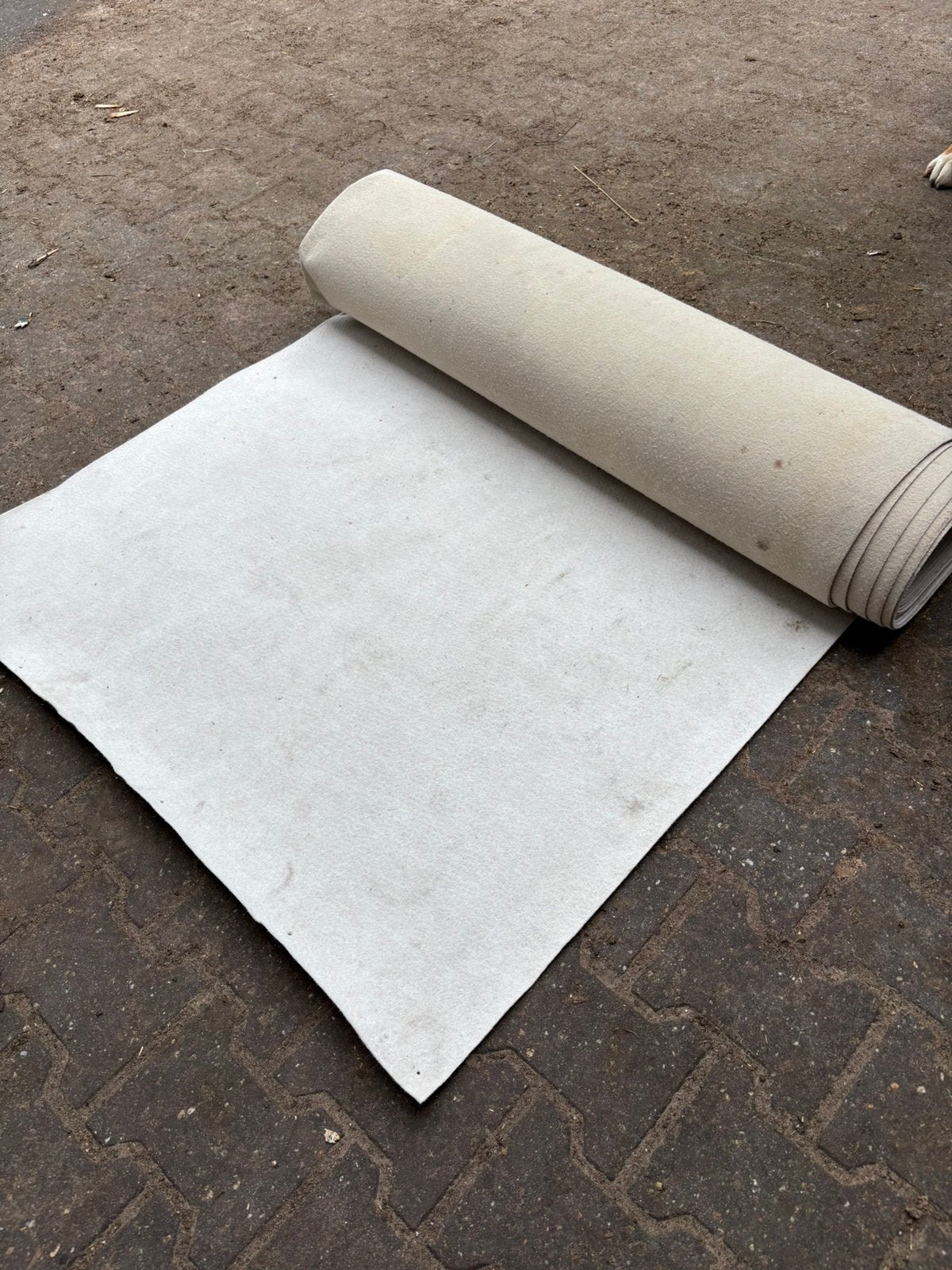 Witte loper, Ophalen, Gebruikt