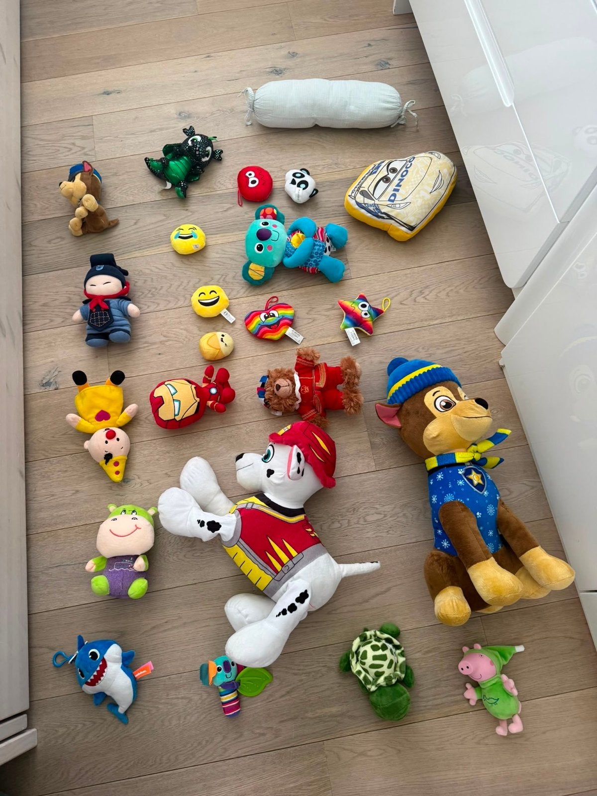 Grote collectie knuffels: Paw Patrol, Disney en meer!, Ophalen, Blauw, Hond, Klein (minder dan 20 cm)