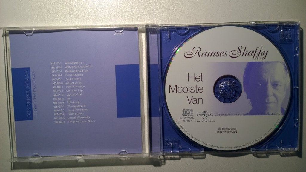 Ramses Shaffy - Het Mooiste Van, Ophalen of Verzenden, Zo goed als nieuw, Levenslied of Smartlap, Album
