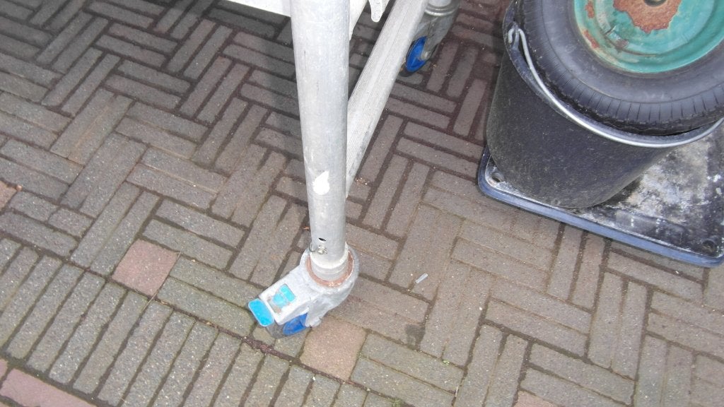 steiger topway, Ophalen, Zo goed als nieuw, Rolsteiger of Kamersteiger, 2 tot 5 meter