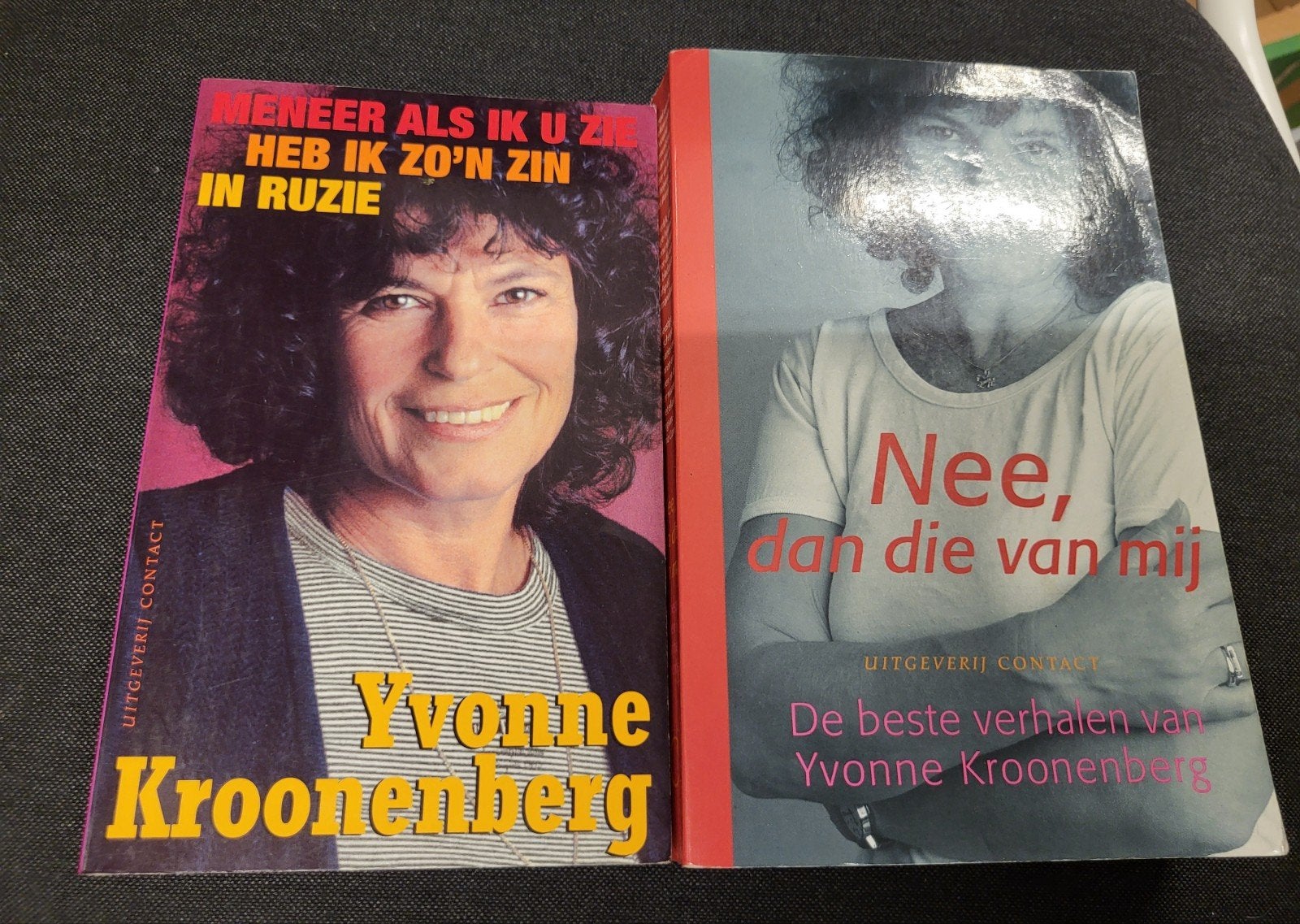 Yvonne Kroonenberg  - beste verhalen en meneer als ik u zie, Boeken, Ophalen of Verzenden, Gelezen, Yvonne Kroonenberg, Verhalen