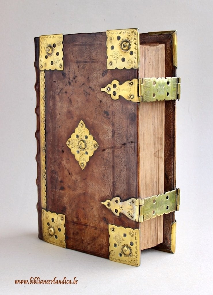 Antieke STATENBIJBEL BIJBEL Biblia (1688) incl. WERELDKAART!, Ophalen of Verzenden, Statenbijbel Bijbel
