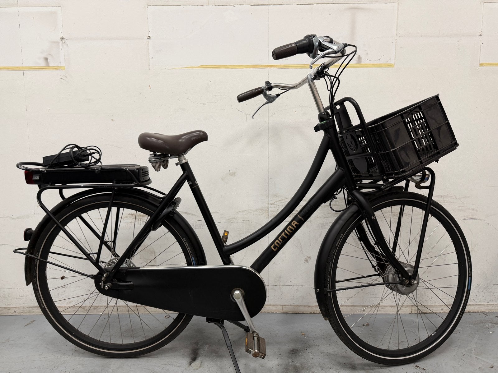 Cortina Ecomo elektrische, Fietsen en Brommers, Elektrische fiets, Frame, Gebruikt, Ophalen of Verzenden