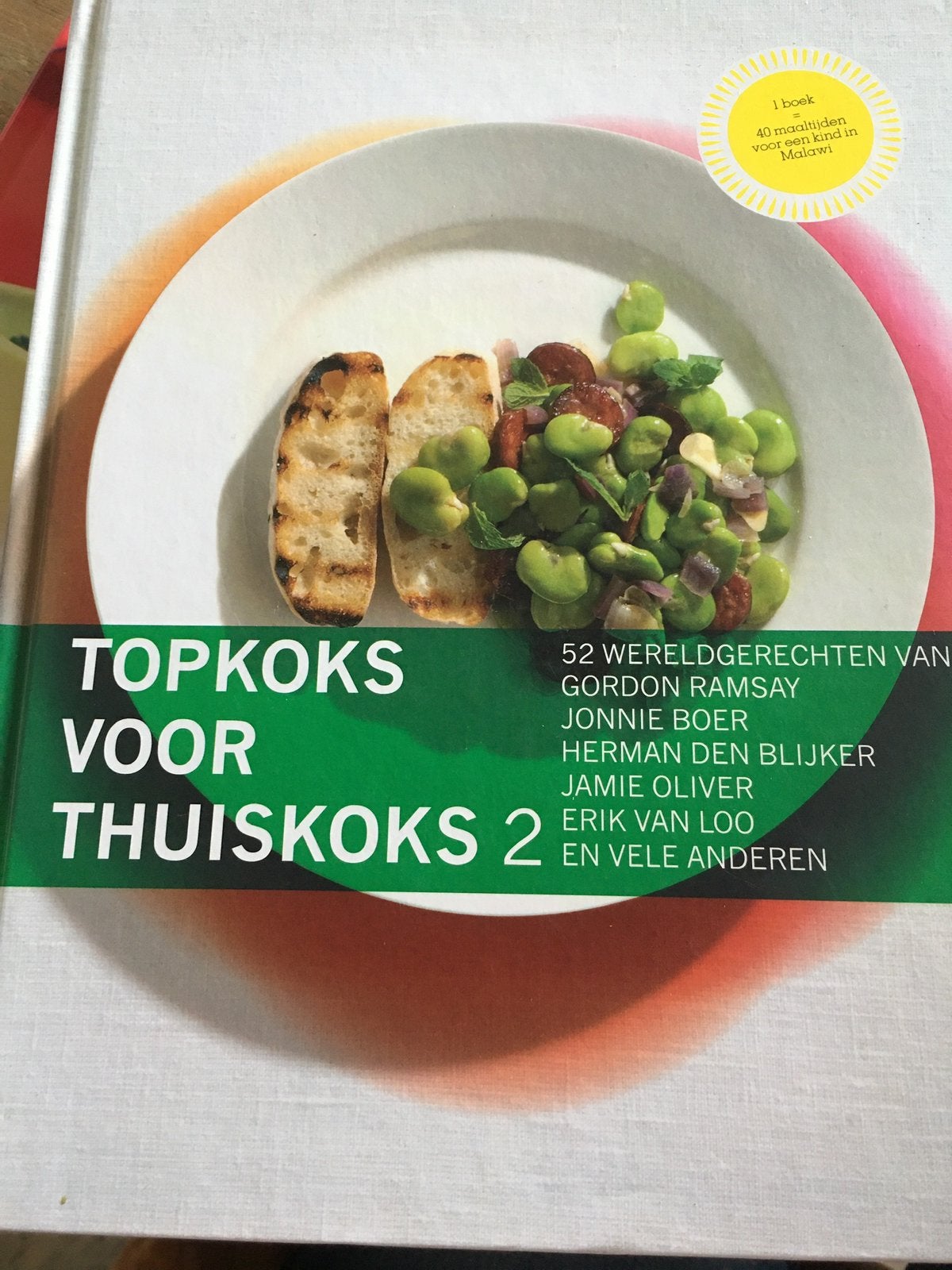 Kookboek “Topkoks voor Thuiskoks” NIEUW -Bekende koks, Ophalen of Verzenden, Nieuw