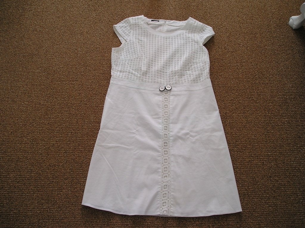 prachtige witte jurk Bianca maat 42, Ophalen, Bianca, Wit, Maat 42/44 (L)