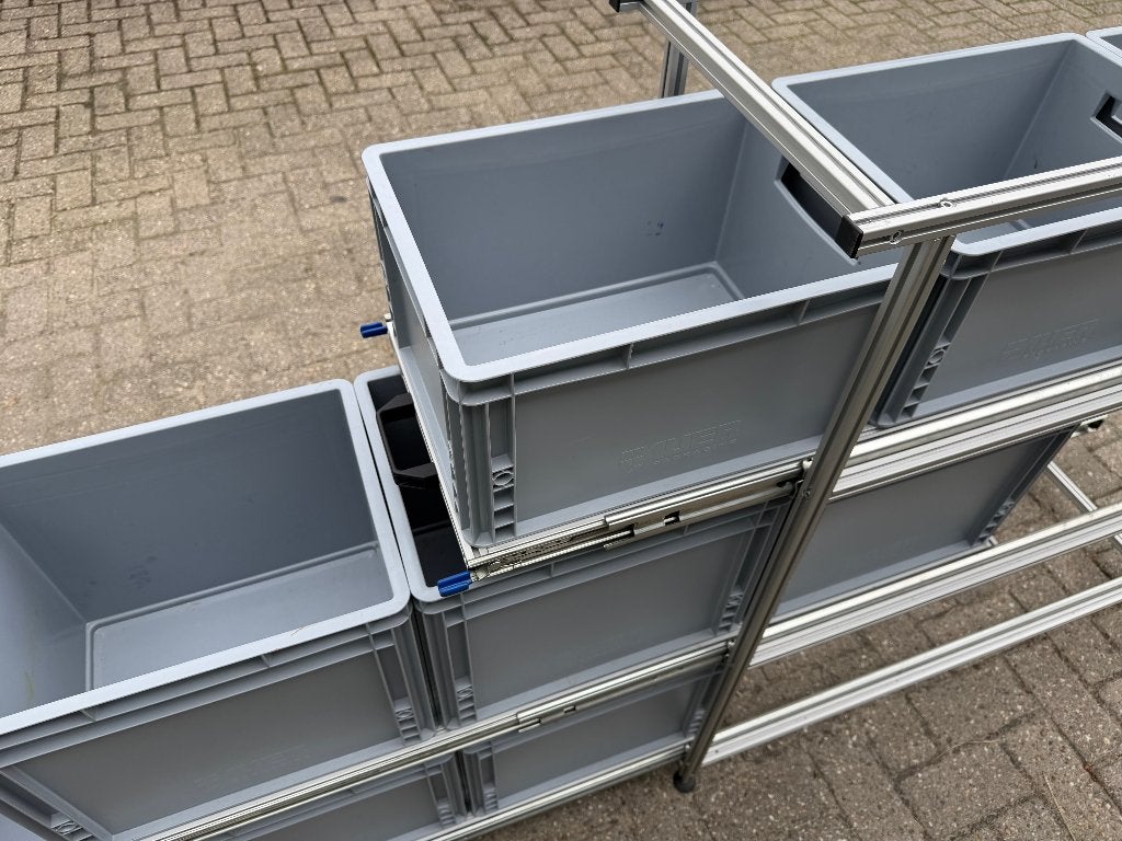 Camper Opbergsysteem – Aluminium Rek, Ophalen of Verzenden, Zo goed als nieuw