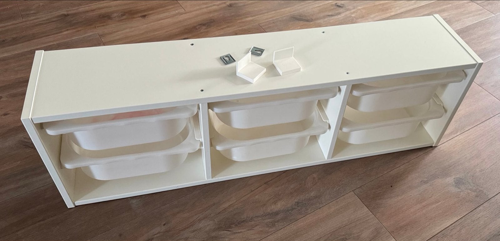 IKEA Trofast opbergkast voor aan de wand met bakken, Ophalen, Zo goed als nieuw