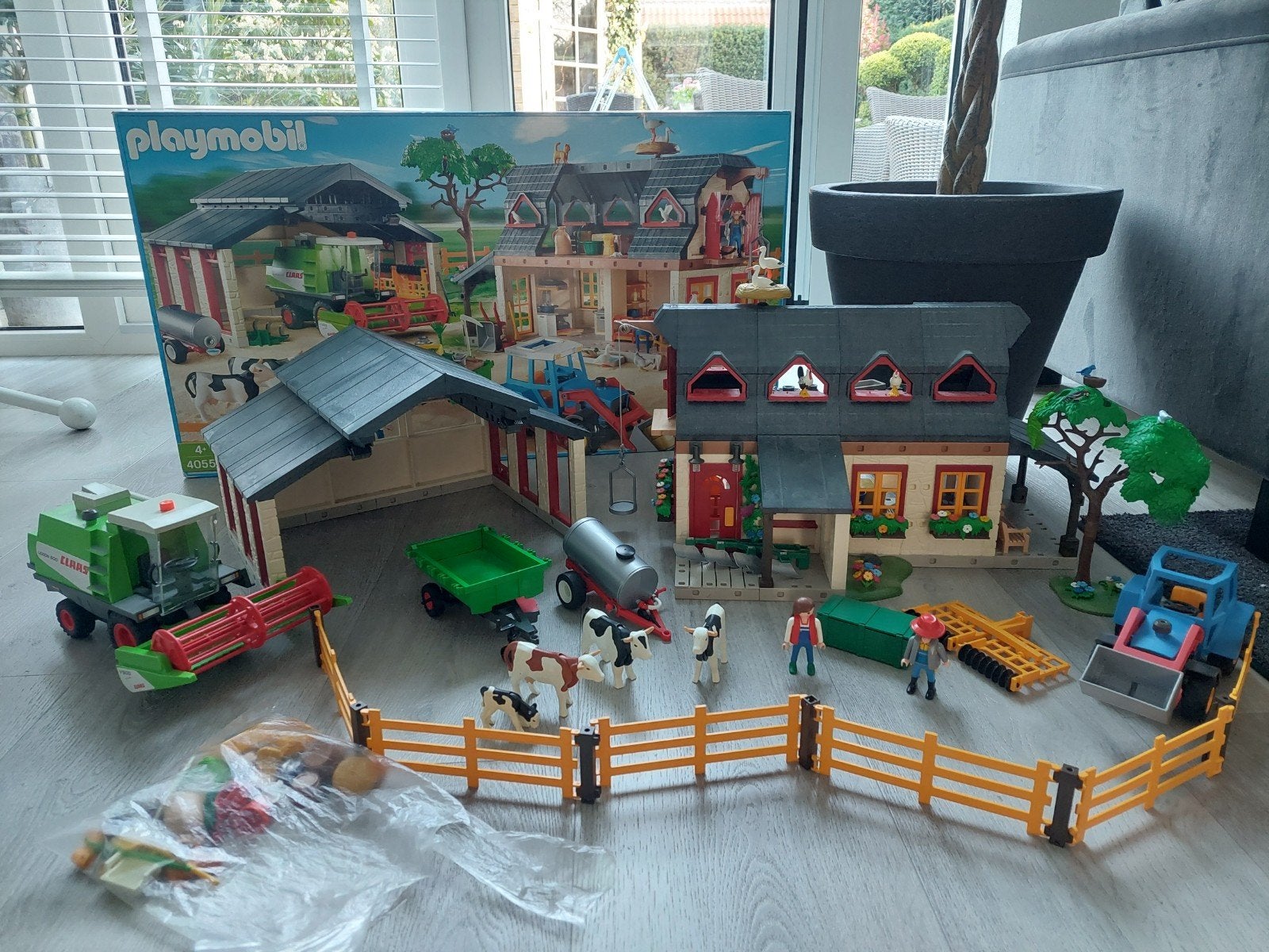 Mega grote boerderij met alles erop en eraan, Kinderen en Baby's, Speelgoed | Playmobil, Ophalen