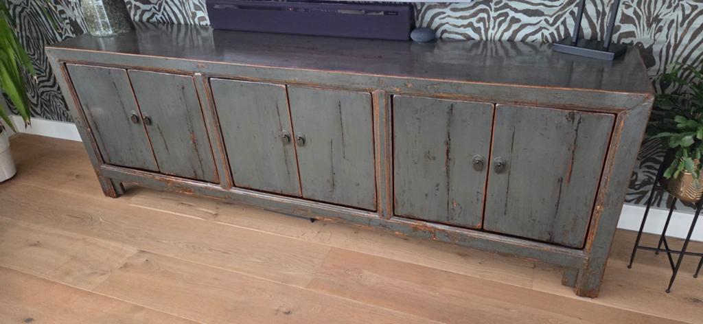 Mooi Chinees dressoir, Huis en Inrichting, Kasten | Dressoirs, Ophalen, Zo goed als nieuw, 25 tot 50 cm, 200 cm of meer