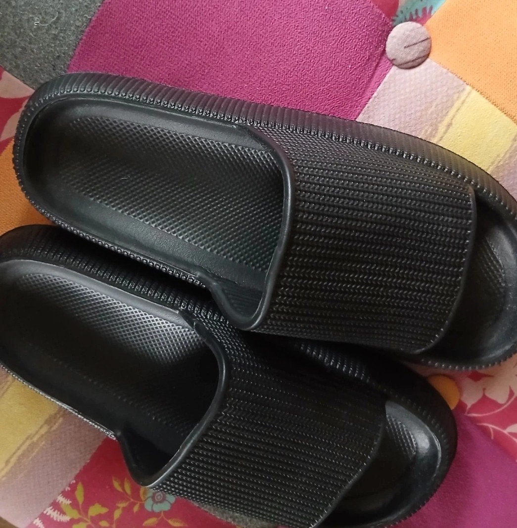 Orthopedische Badslippers - Comfort & Ondersteuning, Slippers, Zwart, Nieuw, Ophalen of Verzenden
