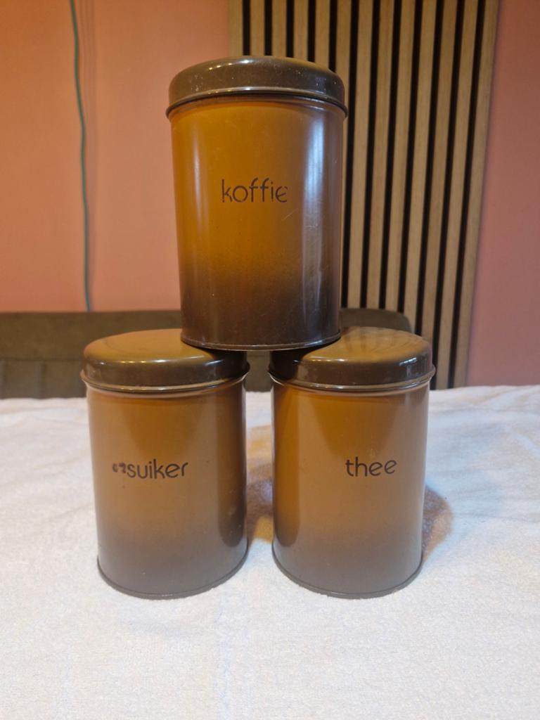 Vintage brabantia bussen, Ophalen of Verzenden