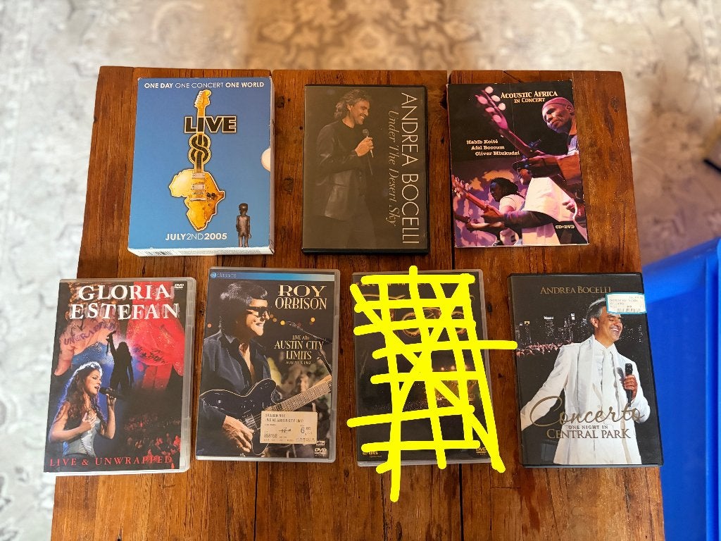 Diversen DVD concerten, Alle leeftijden, Ophalen of Verzenden, Gebruikt, Concert