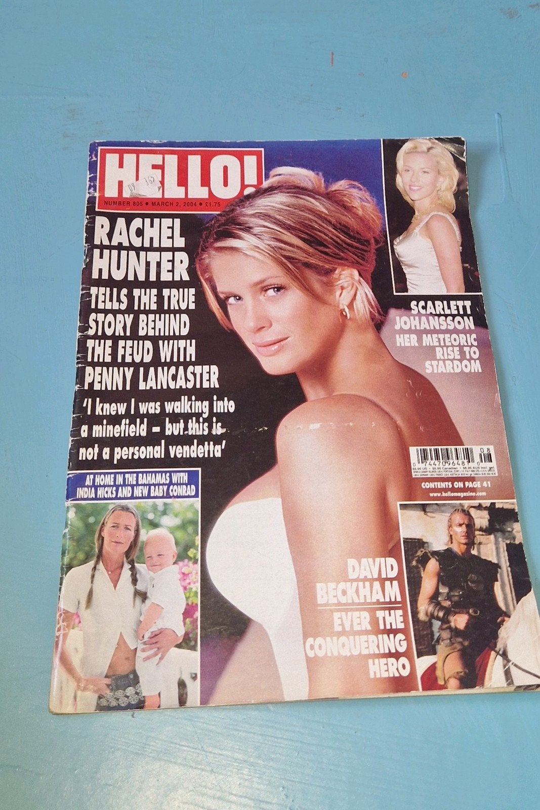 Magazines met Rachel Hunter, Ophalen of Verzenden, Gelezen, Damesbladen
