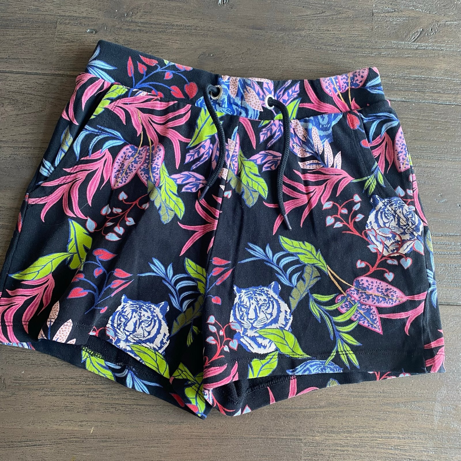 Kids Only Zwart Roze Tijger Korte Broek Maat 158/164 Nieuw, Ophalen of Verzenden, Nieuw, Meisje, Broek