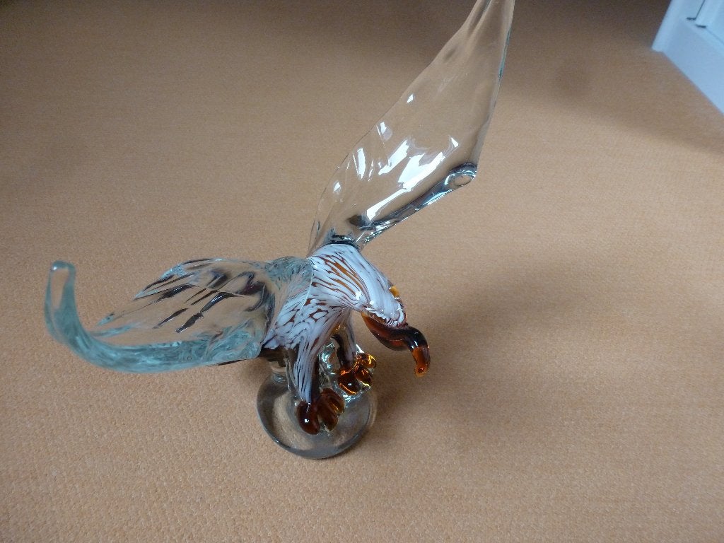 Glazen  Murano Adelaarvogel (nieuw), Ophalen of Verzenden