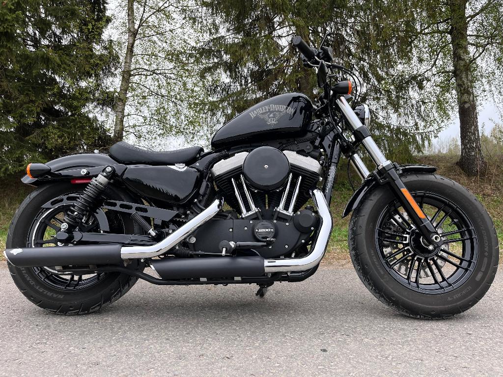 Harley-Davidson XL1200, 2 cilinders, Chopper, Gebruikt, 1202 cc