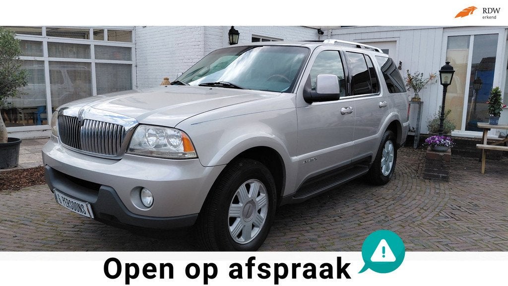 Lincoln AVIATOR 4.6 V8 Automaat 4X4 6 Zitter met Leder Prach, Auto's, Lincoln, 450 kg, Gebruikt, Met garantie (alle), Leder