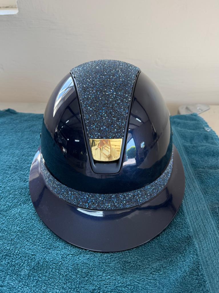 Blauwe Swarovski miss shield 1.0, Gebruikt, Ophalen of Verzenden, Springen, Dames