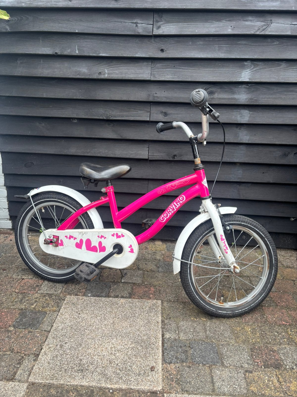 Stoere meisjes fiets 12 inch, Fietsen en Brommers, Fietsen | Meisjes, Ophalen, Zo goed als nieuw, 14 inch of minder