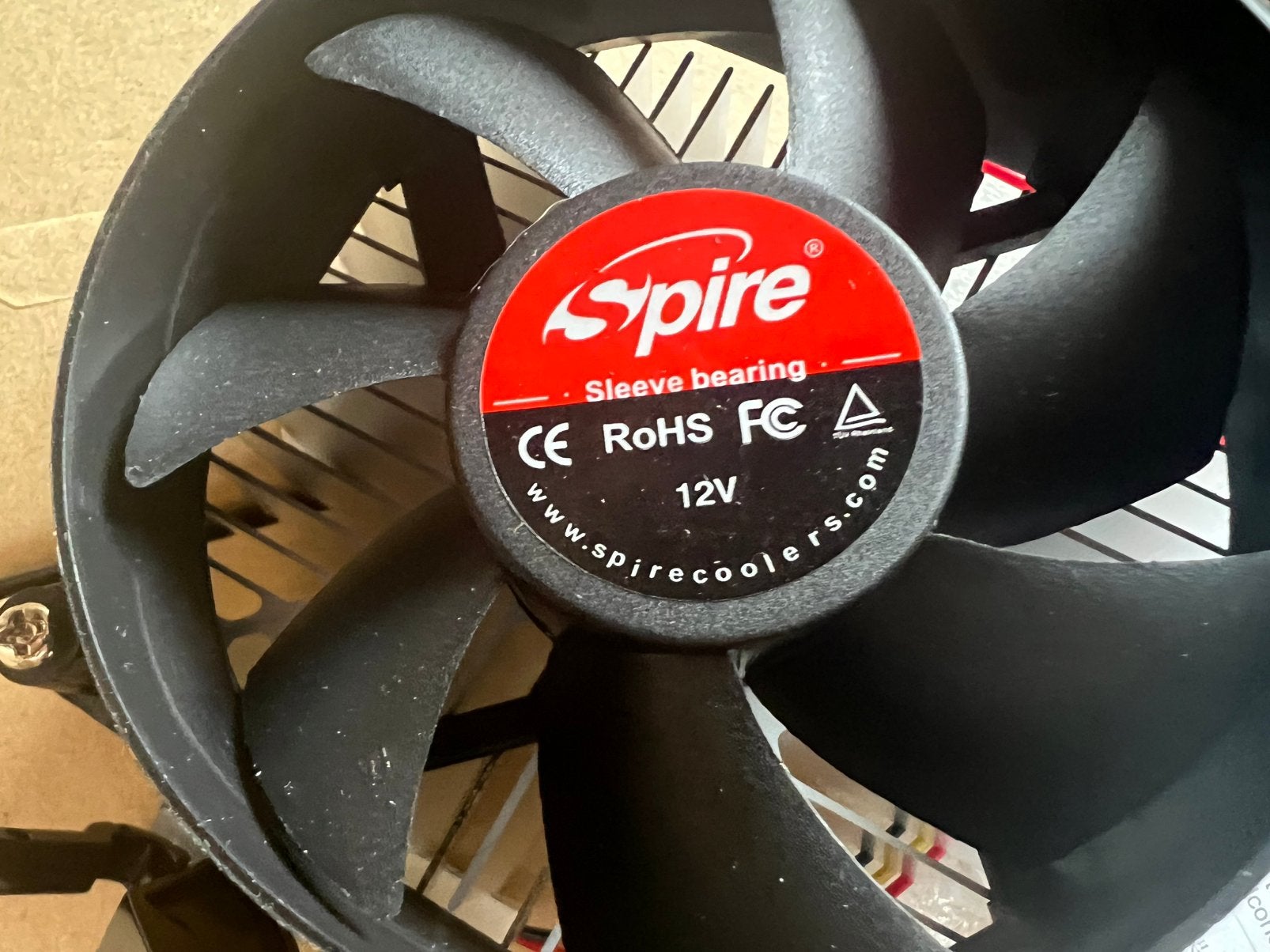 Spire CPU fan Coolreef 25x, Computers en Software, Computerkoelers, Ophalen of Verzenden, Nieuw, Luchtkoeling