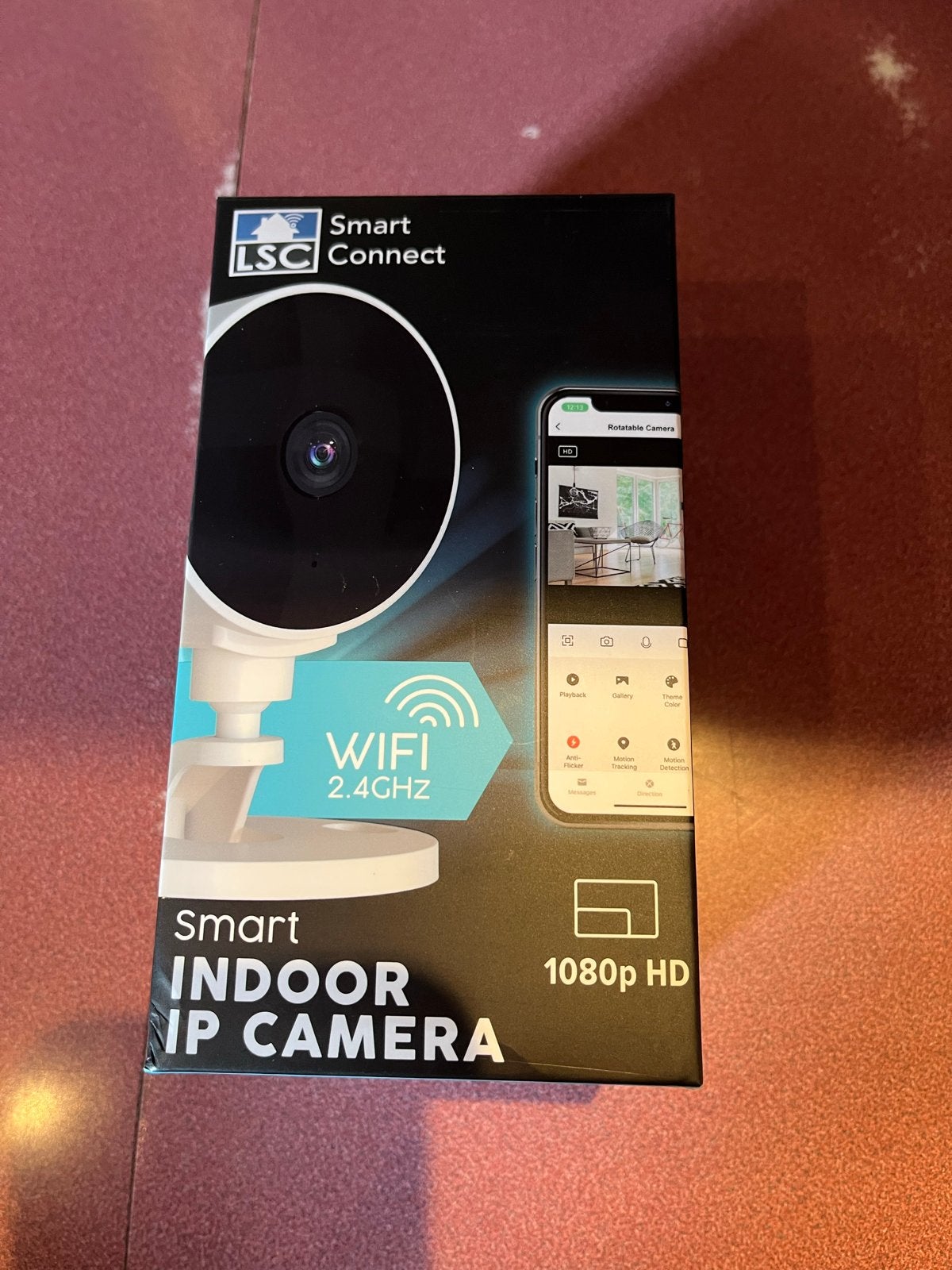 Nieuw LSC Smart Connect Binnen IP Camera 1080p HD Wifi, Ophalen of Verzenden, Nieuw, Binnencamera