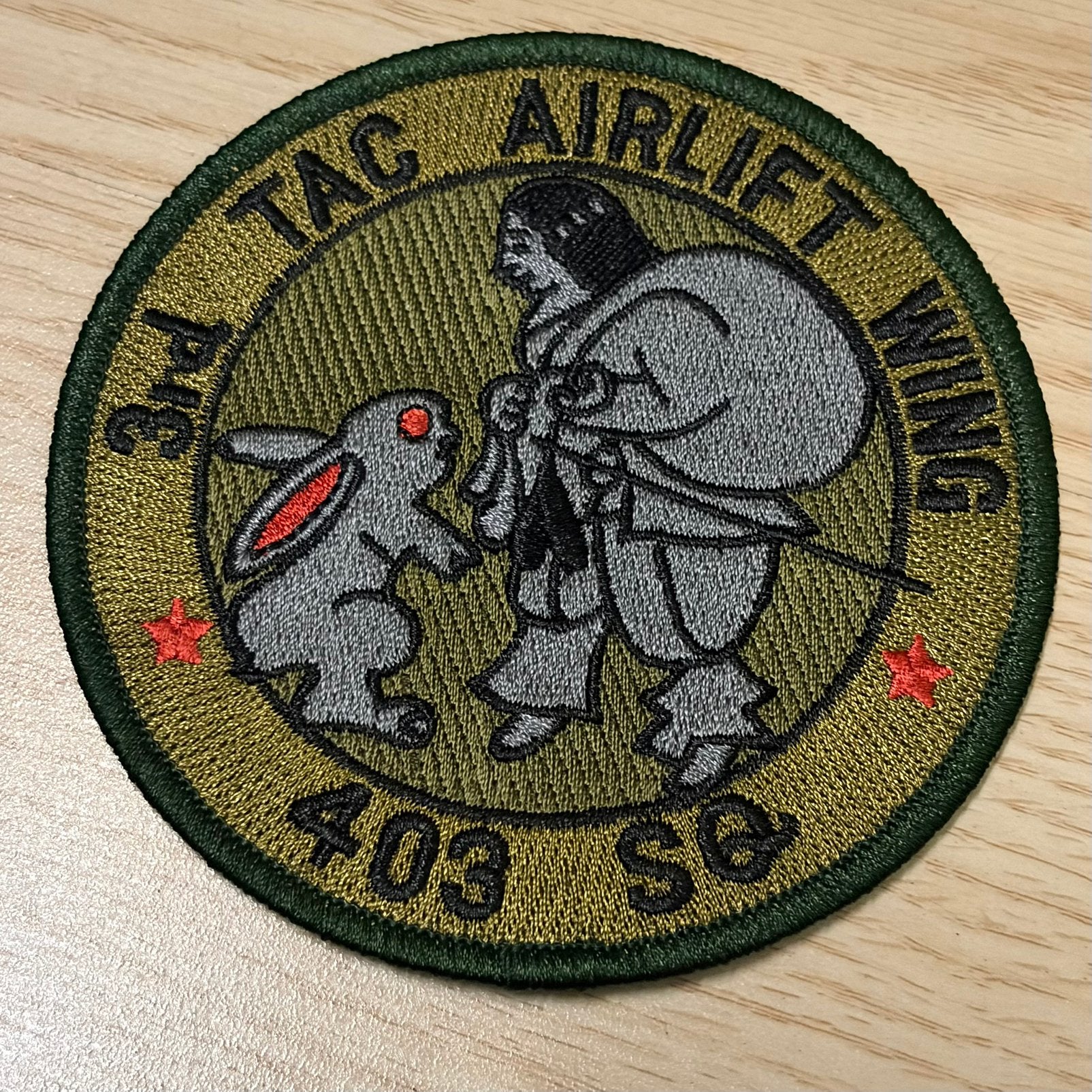 3rd Tactical Airlift Group Kawasaki C-2, Ophalen of Verzenden, Zo goed als nieuw, Patch, Badge of Embleem
