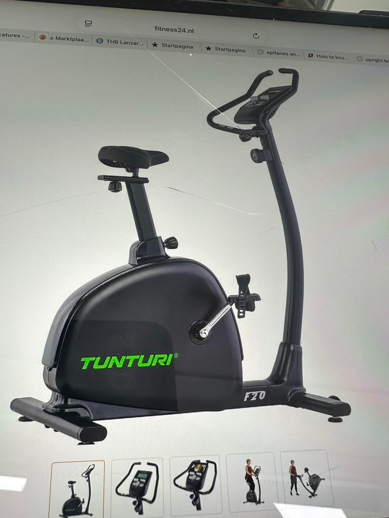 Home trainer Tunturi signature F20, Sport en Fitness, Ophalen of Verzenden, Zo goed als nieuw, Hometrainer