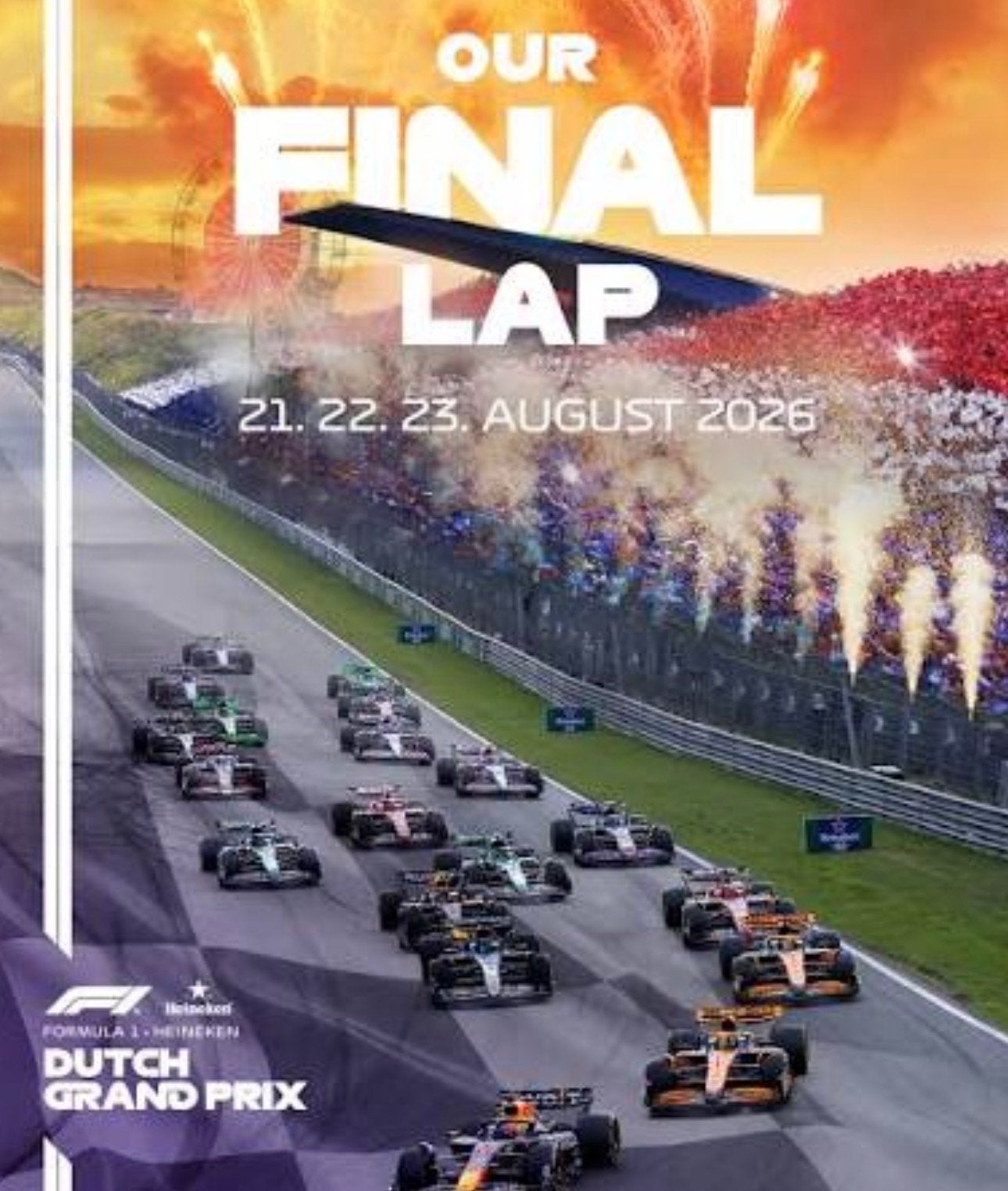 Formule 1 Zandvoort Dutch grandprix tickets, Tickets en Kaartjes, Sport | Overige, Twee personen, Augustus