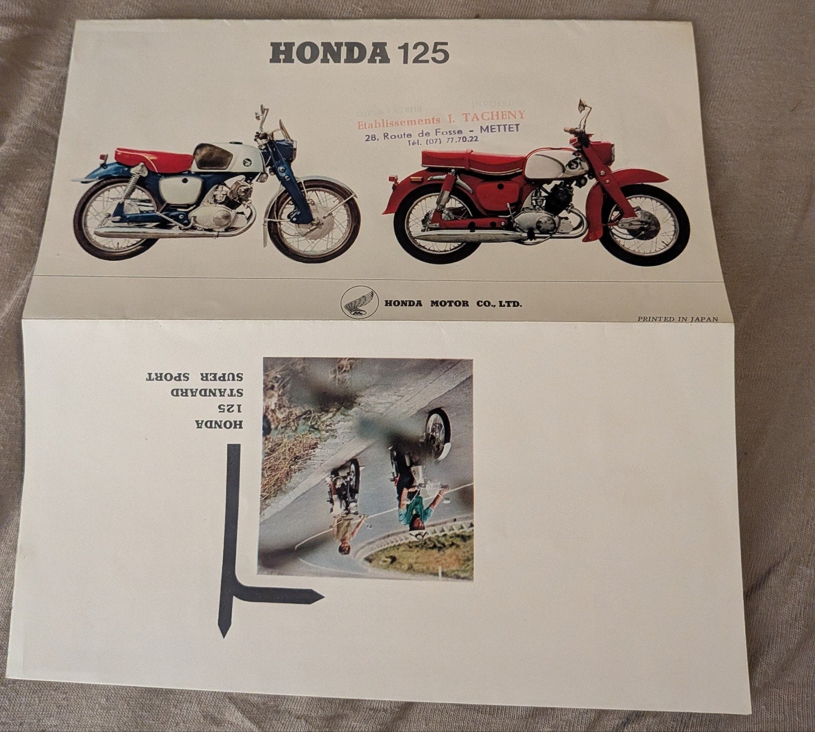 Honda CB92 folder, Ophalen of Verzenden, Honda