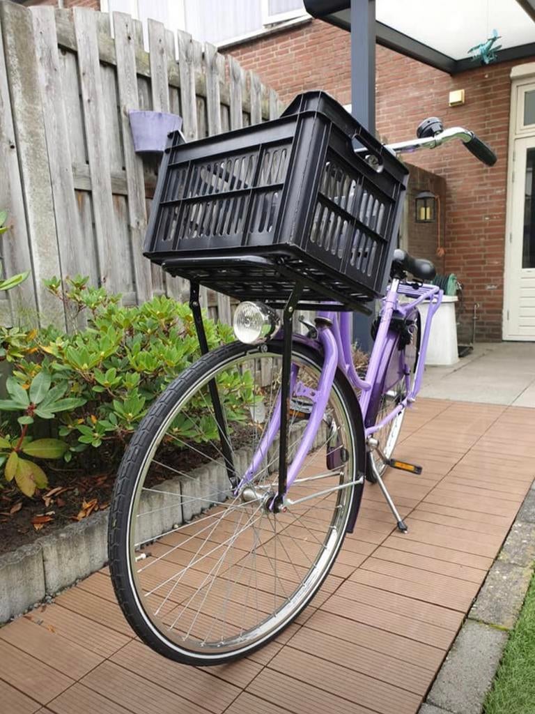 Oma fiets 26 inch, Fietsen en Brommers, Fietsen | Meisjes, Ophalen, Zo goed als nieuw, 26 inch of meer, Versnellingen